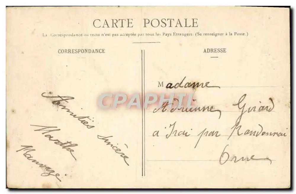 Lourdes - La Basilique, Ansicht vom Château-Fort — Verlag L.S. (Lourdes) - Rückseite