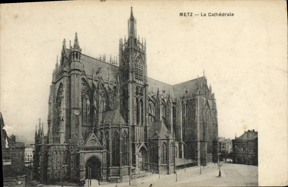 METZ — A Catedral — Editor P. Marx filho, Metz - Frente
