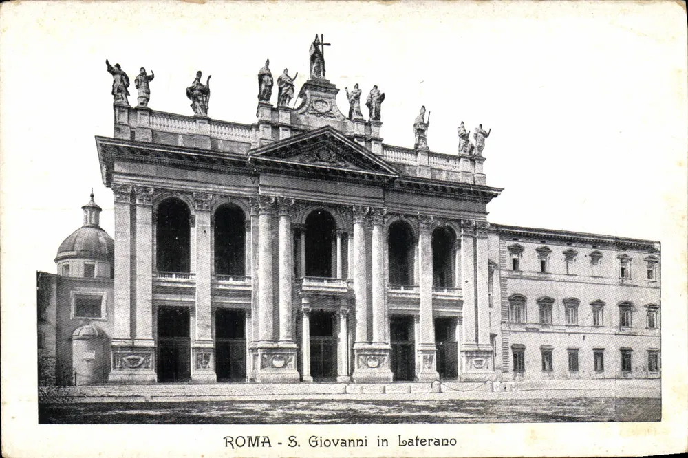 Roma - Igreja de São João no Laterano — número de série não visível - Frente