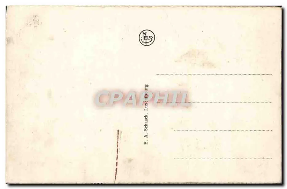 Pequena Suíça Luxemburguesa — O Hallerbach — editor J. Lus - Verso