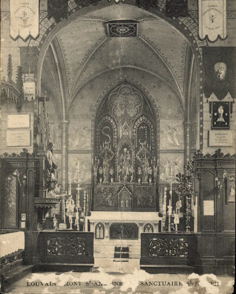 Louvain - Mont Sainte-Anne - Sanctuaire Saint-Jacques — éditeur anonyme, n° 211 - Recto