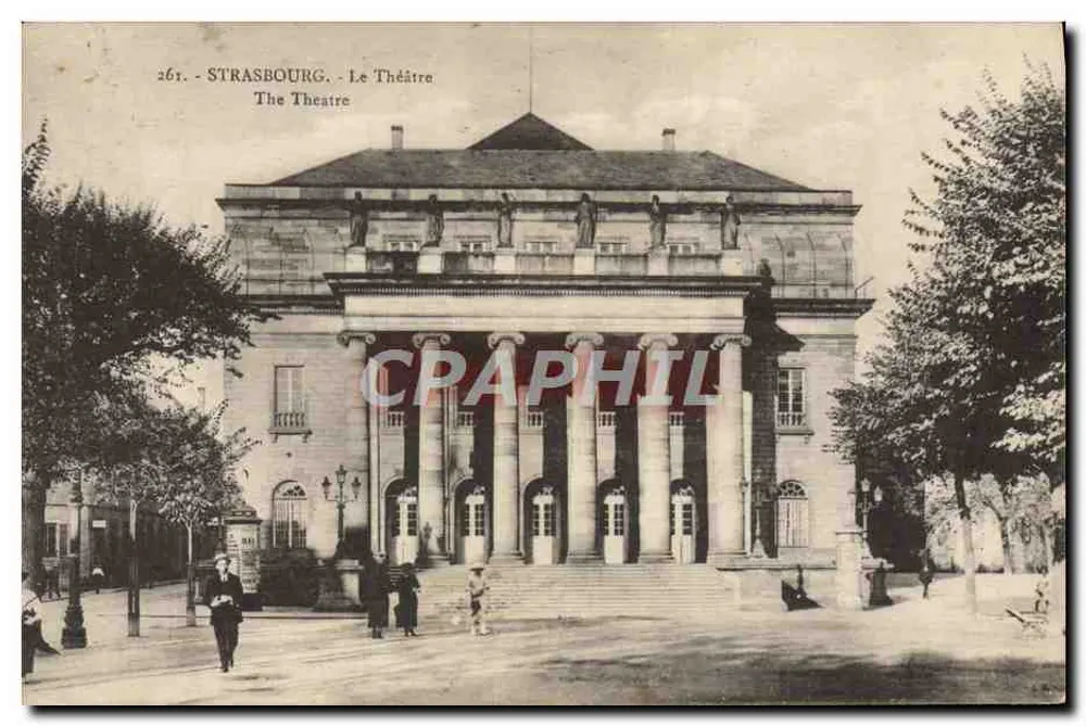Strasbourg - O Teatro — editor não identificado, n° de série 261 - Frente