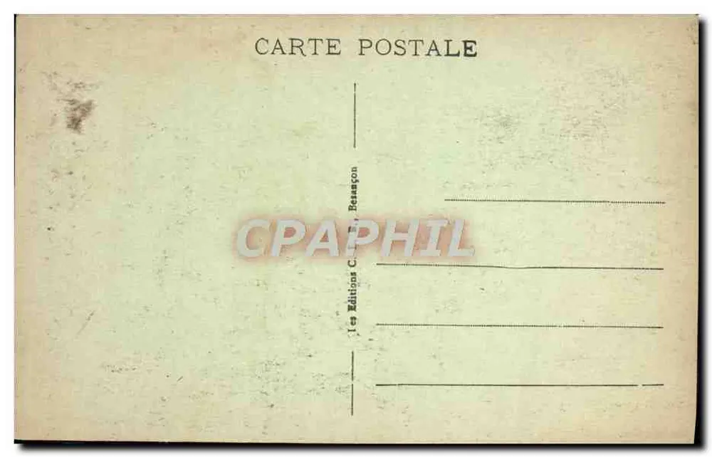 St-CLAUDE (Jura) — Vista geral — Les Éditions C. Restaçon, n° 23178 - Verso