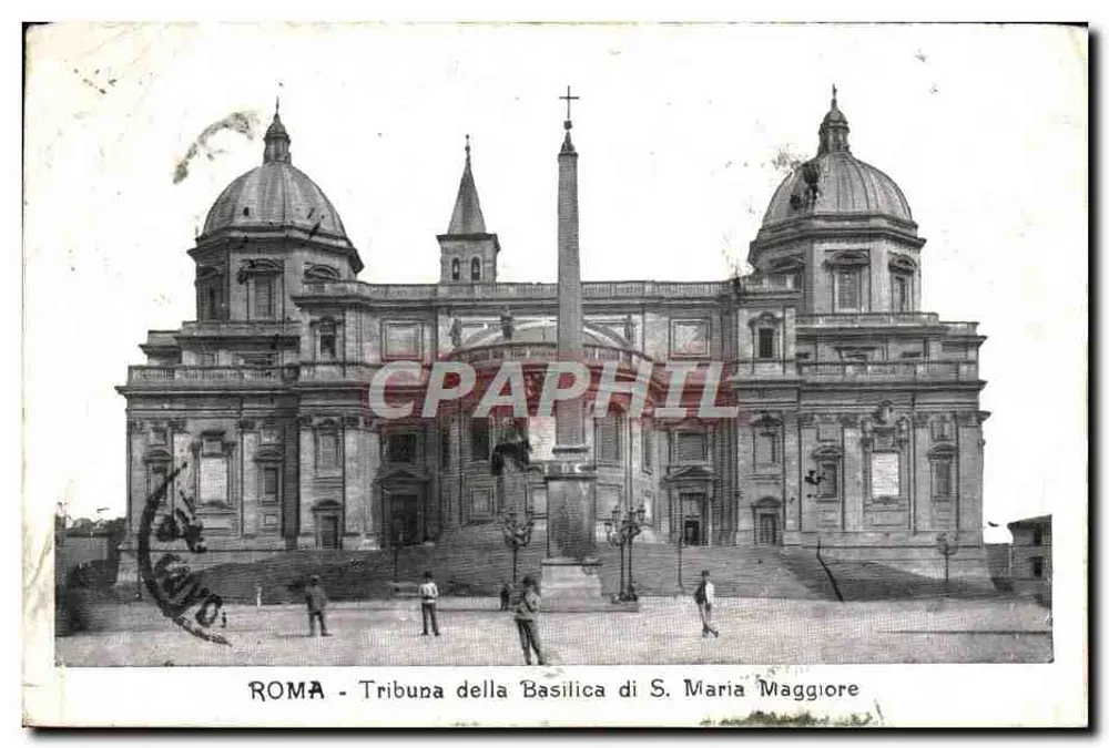 Rom - Tribune der Basilika Santa Maria Maggiore — unbekannter Verleger, Seriennummer nicht sichtbar - Vorderseite