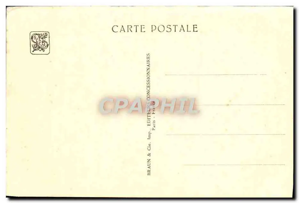 Angkor-Vat — Façade principale — Exposition coloniale internationale — Paris 1934 — éditeur Blanche, Arch. - Rückseite