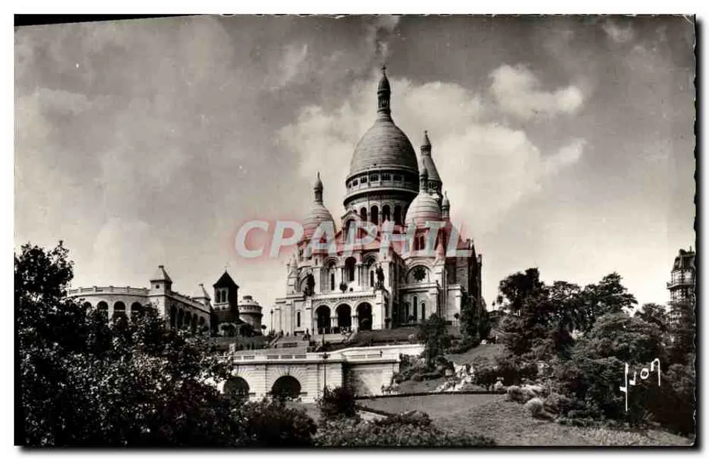 Basilika des Heiligen Herzens von Montmartre — Paris — Éditions d'Art Martel - Vorderseite