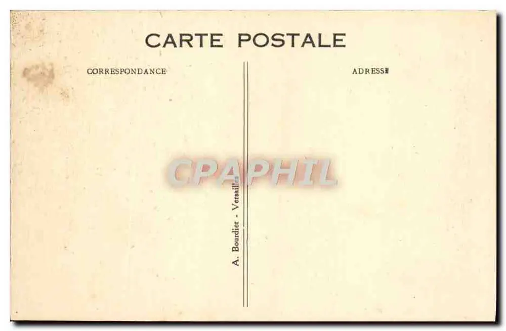 Versailles — O Belvédère (Parque do Petit-Trianon) - Verso