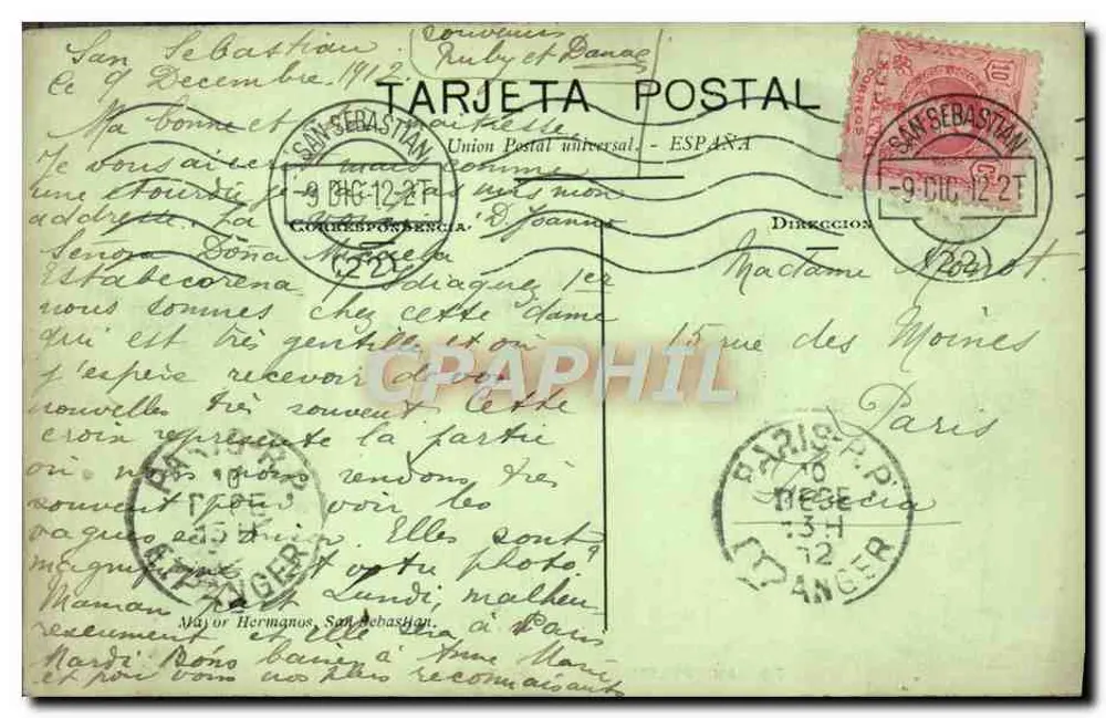 San Sebastián — El Rompeolas — 79 - Verso