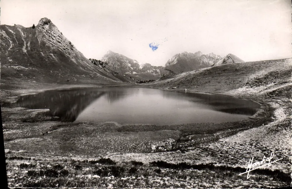 Lac de Véran — Taninges, Haute-Savoie — Verleger Martial Girard - Vorderseite
