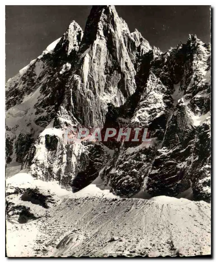 Die Drus — Mont-Blanc — G. BOURGIGNON, Annecy - Vorderseite