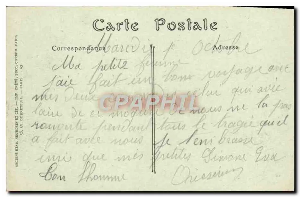 Saumur — Vista geral — ND Phot. - Verso