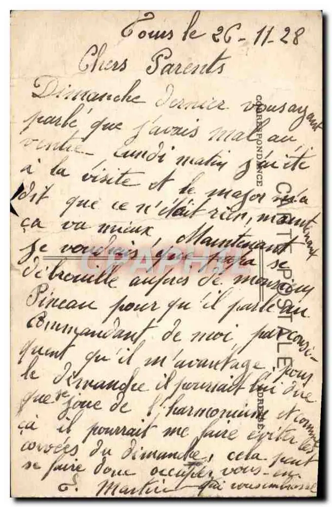 Saumur — Le château (m. h.) — éditeur S.AUMUR, n°5 - Rückseite