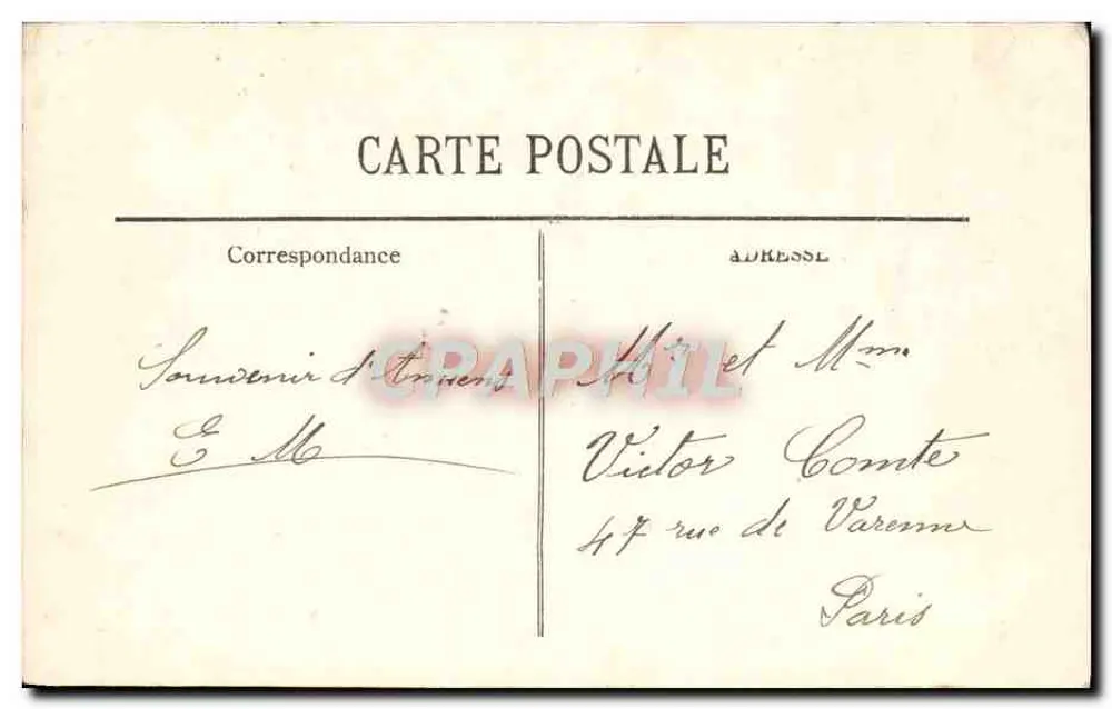 Amiens — A Catedral — LL. — n°96 - Verso