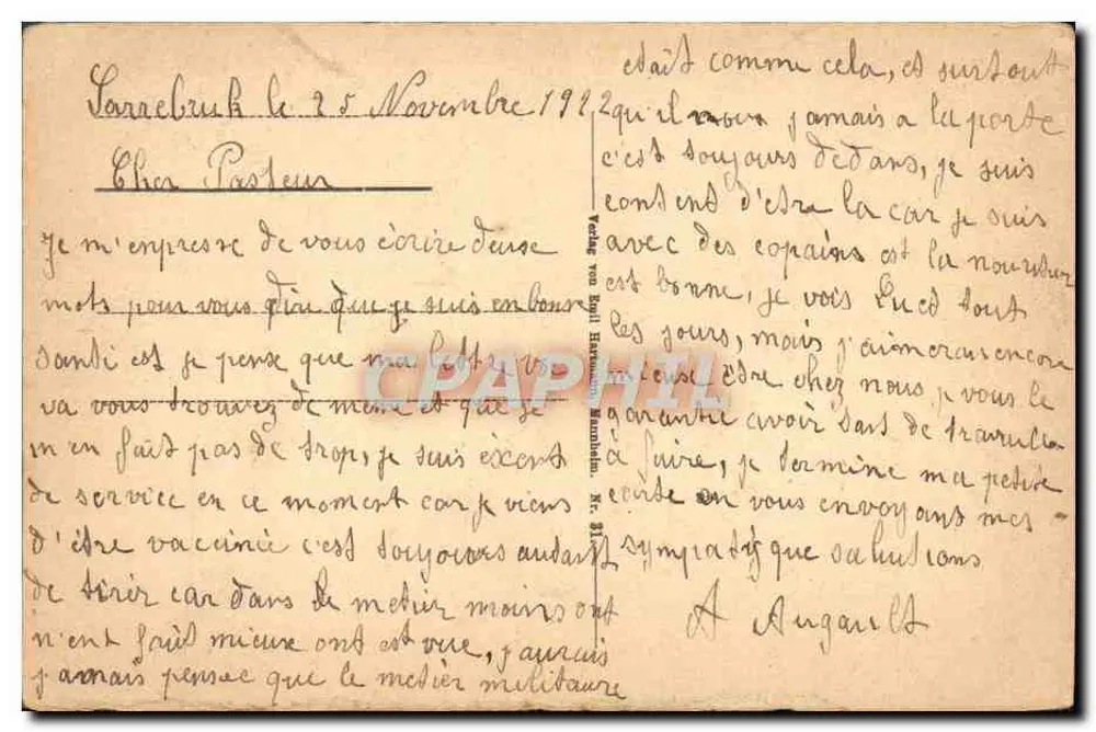 Haarbrücken — Prefeitura — editor Rathamo - Verso