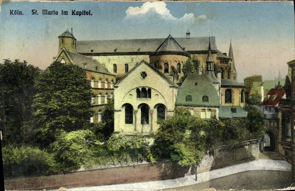 Köln. Święta Maria im Kapitol. — Wydawca J. W. B. ND. 43 - Awers