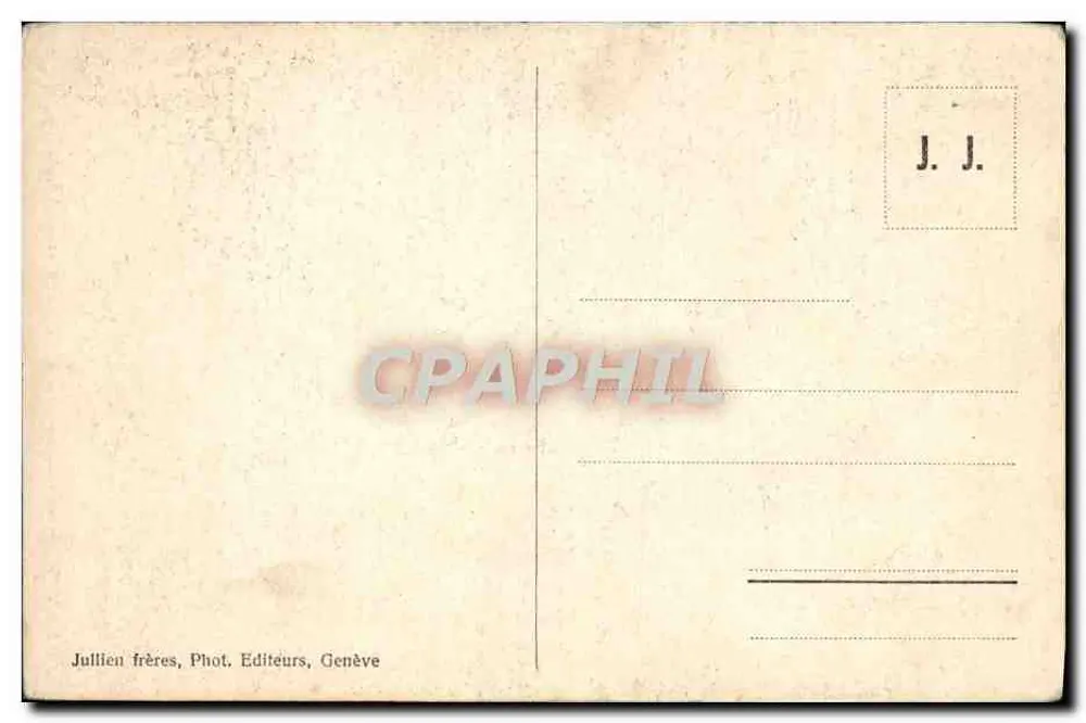 Gorges da Diosaz — Ponte Achille Cazin — J.J. 8002 Servoz - Verso