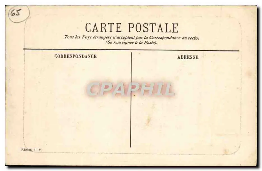 Castelo Forte — Lourdes — Edição F. V. - Verso