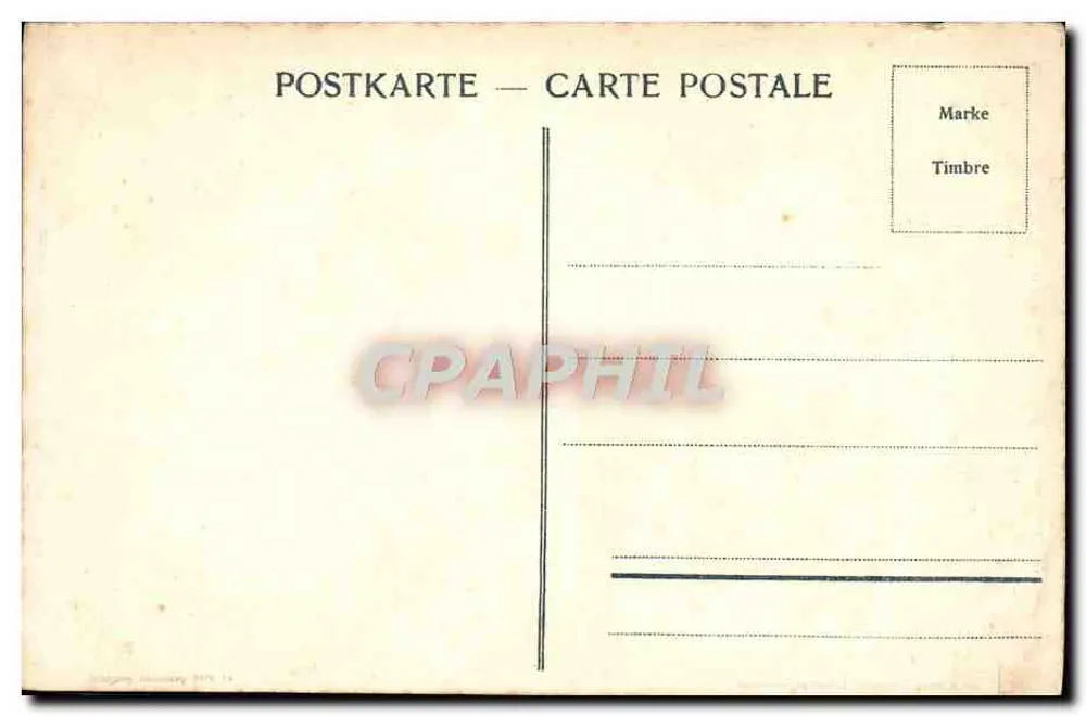 Gesslers Tod — nach dem Gemälde von Dr. Stückelberg am Vierwaldstättersee — Lith & Verlag v. Heinrich Schlumpf, Winterthur, Serie 2102 - Rückseite