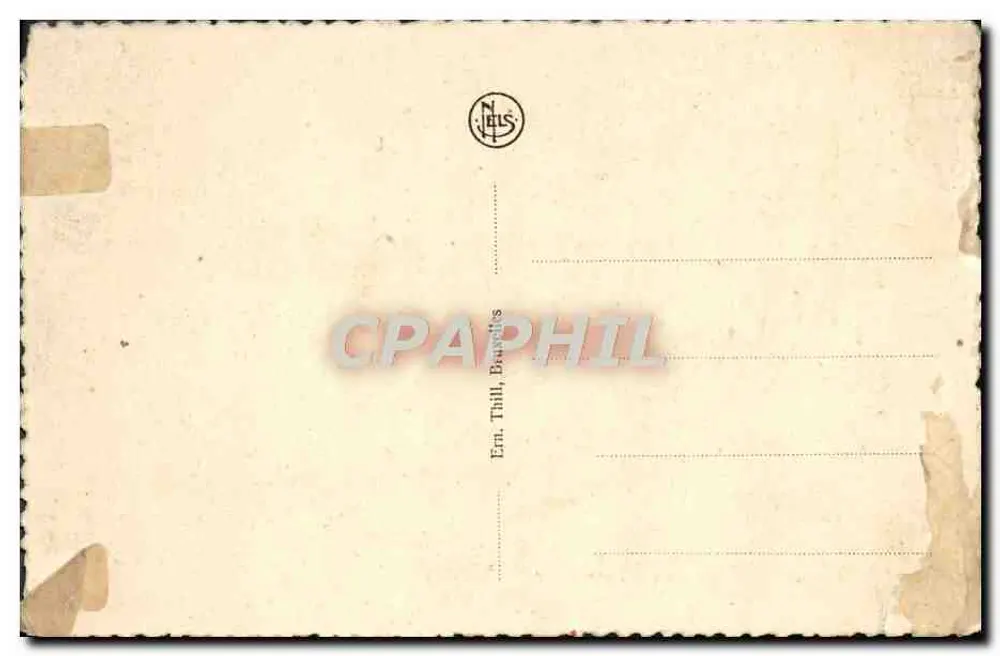 Anvers / Antwerpen — Hotel Century — Uitgever Ern. Thill, Baucq's - Achterkant