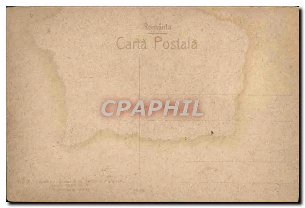 București — vue générale — éditeur România Cartă Postală - Rewers