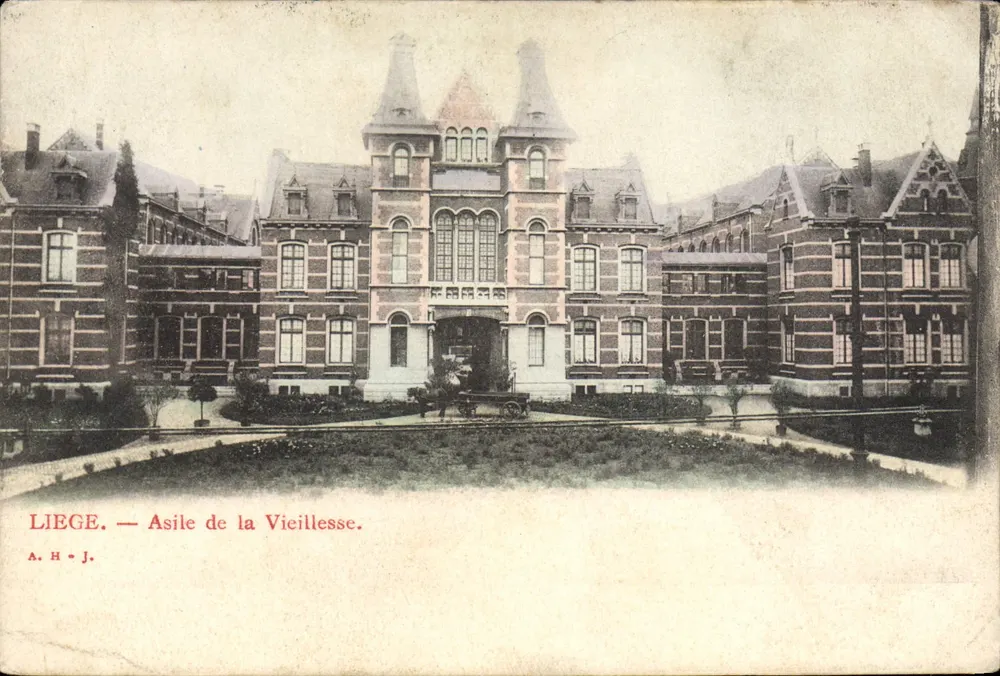 LIEGE — Asilo da Velhice — A.H.-J. - Frente