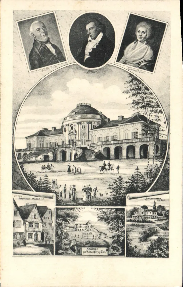 Schillerhaus Marbach — Schiller-Museum — Seriennummer nicht sichtbar - Vorderseite