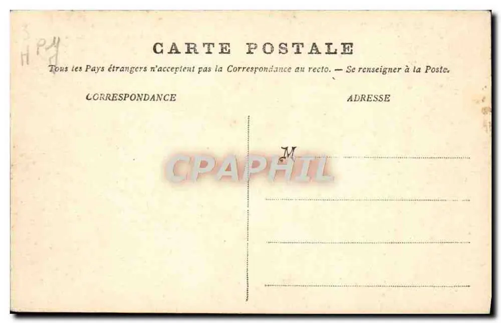 Lourdes — Os Fortes e o Castelo — A. Villatte, editor, Tarbes - Verso