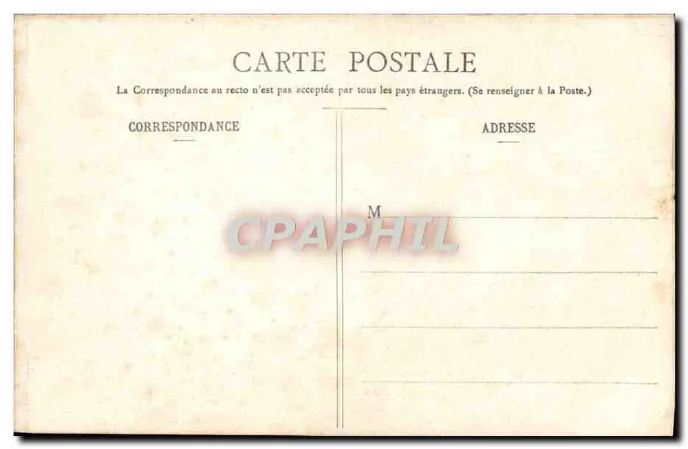 Gérardmer — Gorge dos Roitelets — Imp. Ad. Walek, Saint-Dié (Depositado) N° 2103 - Verso