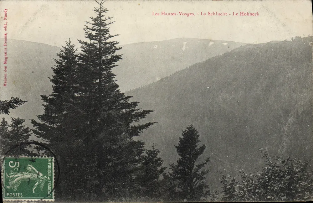 Die Hochvogel - Die Schlucht - Der Hohneck — Maison des Magatins Brûnns, Nancy, Verlag - Vorderseite