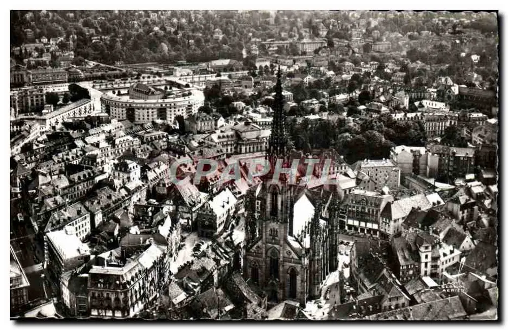 Mulhouse (Haut-Rhin) — Vista geral e os Vindos — Edição Lapie, St-Maur - Frente
