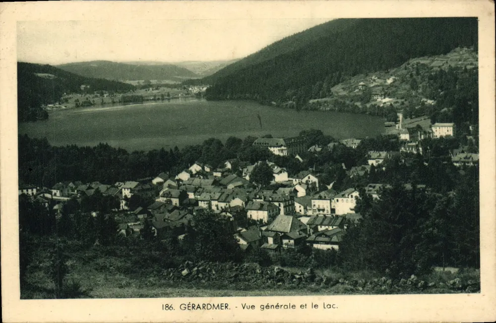 Gérardmer - Vista geral e o lago - Edição especial Bazar do Lago - Frente