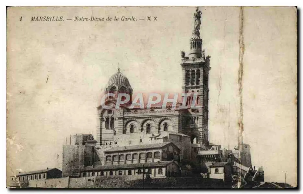 Marseille — Notre-Dame de la Garde — éditeur X X - Vorderseite