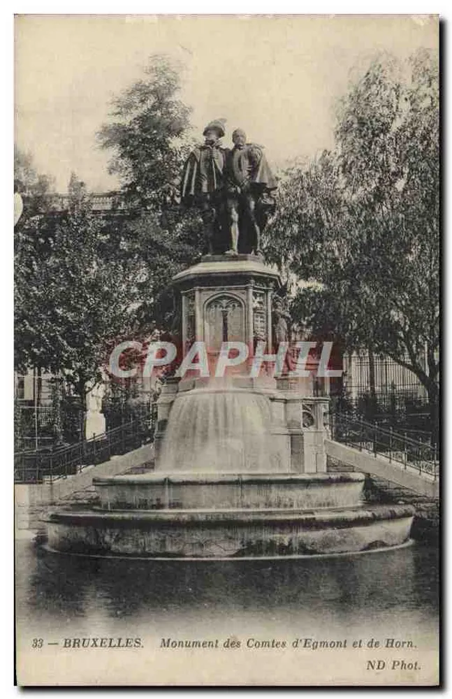 Brüssel. Denkmal der Grafen von Egmont und Horn — ND Fotografie n°33 - Vorderseite