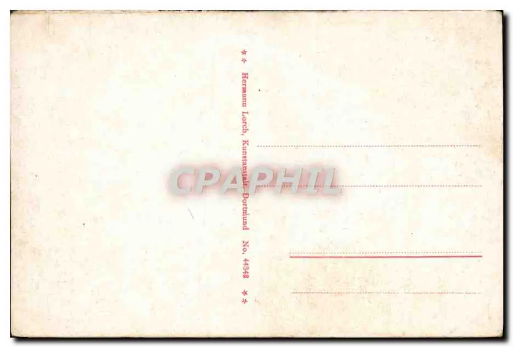 Witten a.d. Ruhr — Hohenstein u. Bergerdenkmal — Hermann Lorch, Kunstausgabe Dortmund Nr. 44348 - Rewers