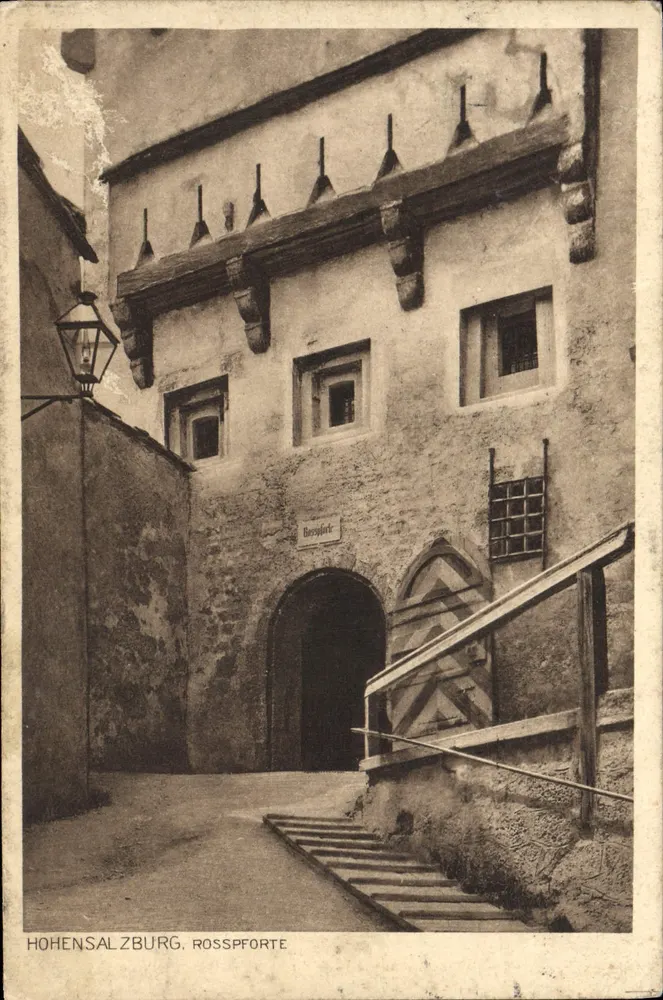 Hohensalzburg, Rossporte — editor Max Swatschek, Salzburgo - Frente