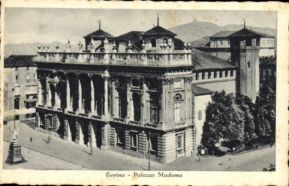 Turim - Palácio Madama — vista arquitetônica — editor não identificado - Frente