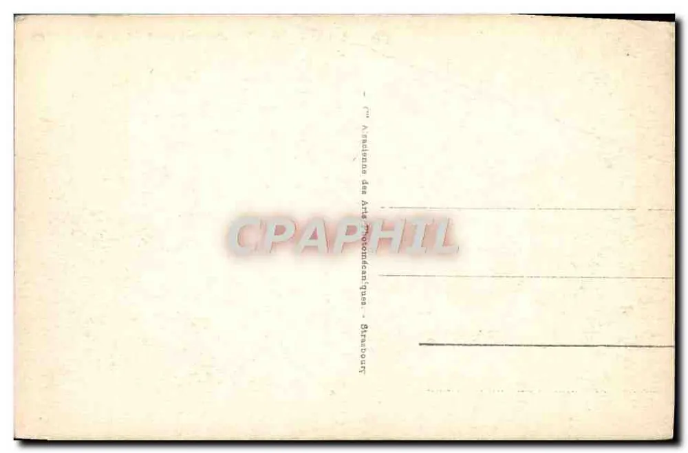 Lourdes - Allgemeiner Blick vom Schloss-Fort — Verlag: Association des Arts Phonocaniques, Brestbourf - Rückseite