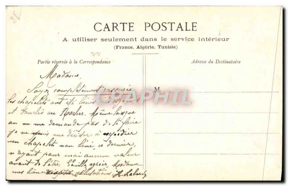 Lourdes - Calvaire Breton - 37 - Verso