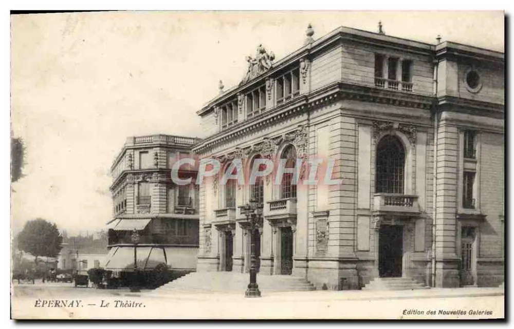 ÉPERNAY — O Teatro — Edição das Novas Galerias - Frente