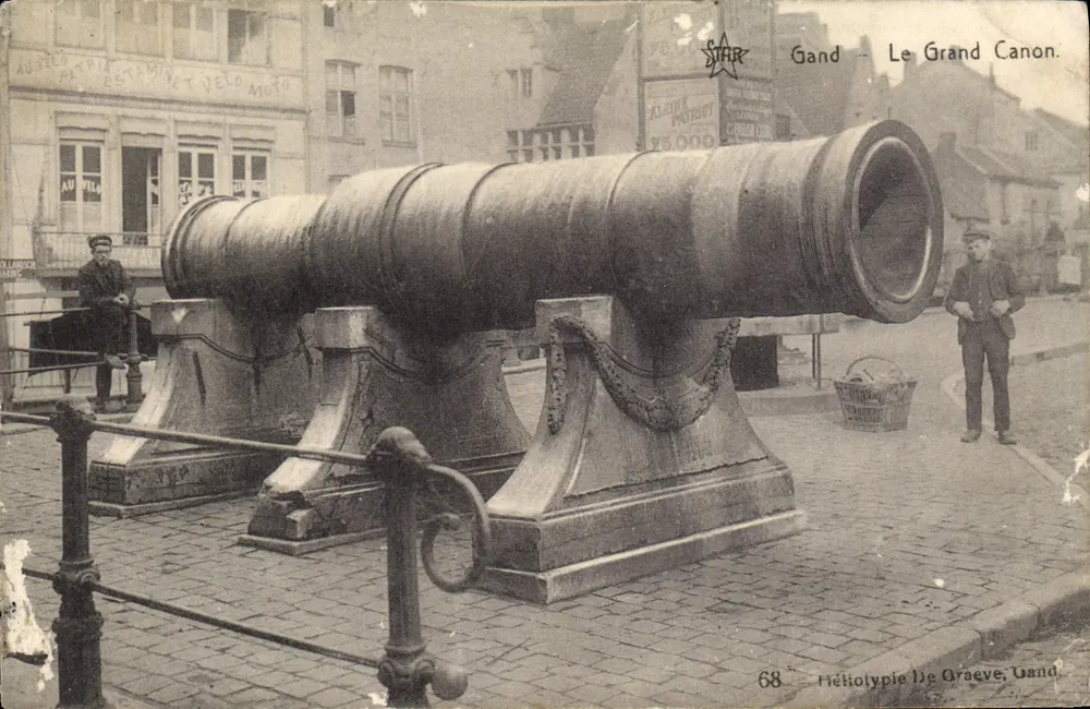 Gand — Het Grote Kanaal — Frélotypie De Graeve, Gand, n°68 - Voorkant