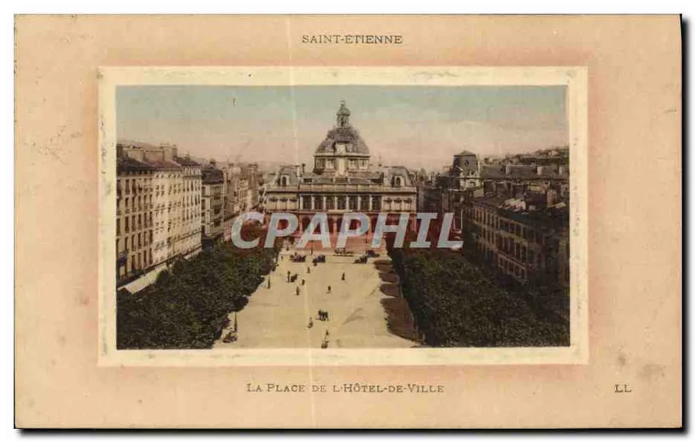 Saint-Étienne — Place de l'Hôtel-de-Ville — LL - Vorderseite