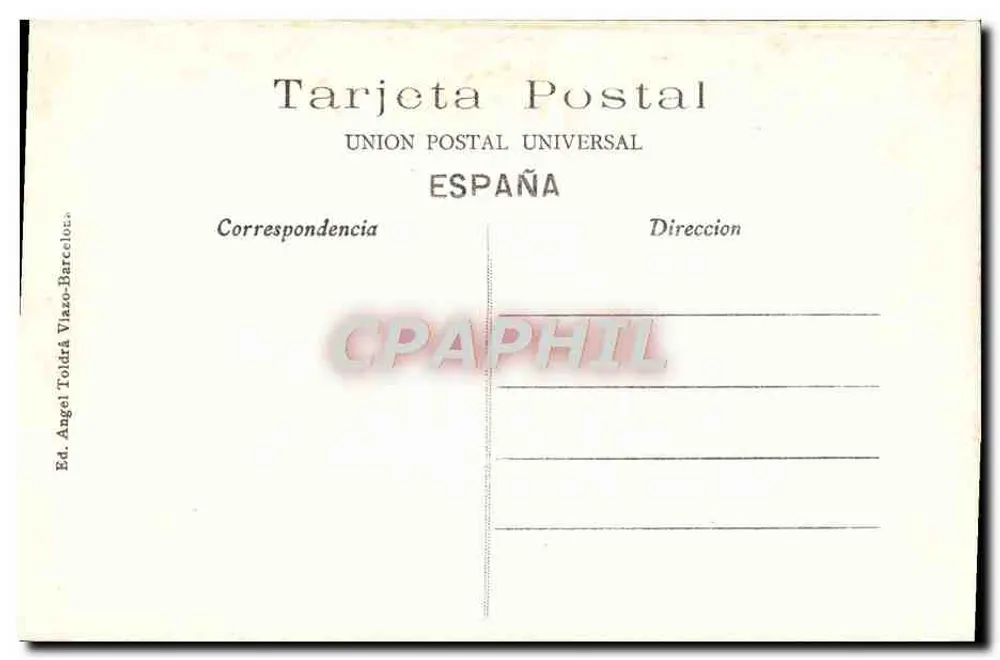 Claustro de Santa Ana — Barcelona — A. T. D. — 85 - Verso
