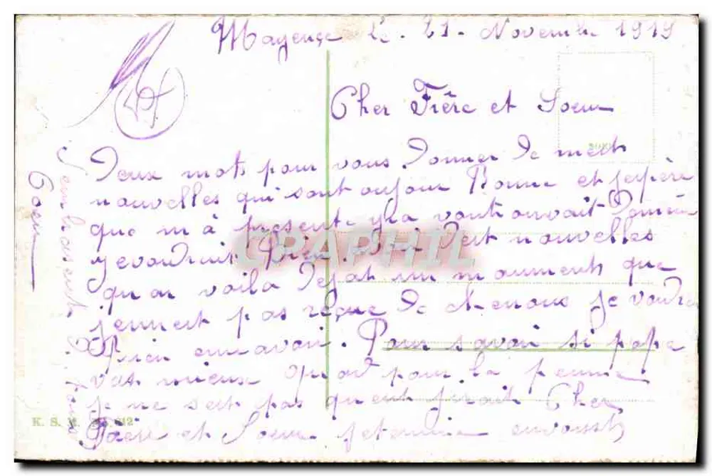 Teatro de Wiesbaden — vista do edifício clássico com colunatas e estátuas — editor não identificado - Verso