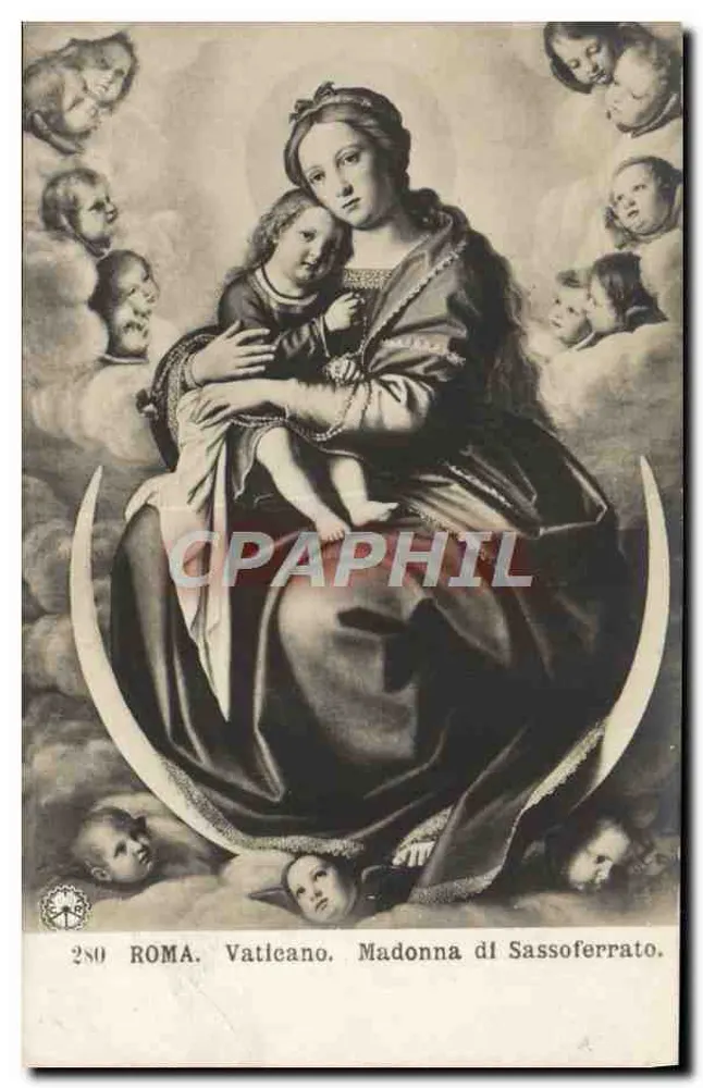 Nossa Senhora de Sasso Ferrato — Vaticano — NPG - Frente