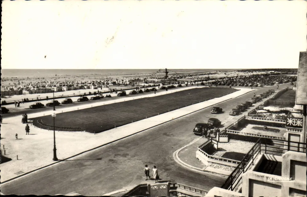 La Cigogne — Allgemeiner Blick auf die Strand- und Hafenanlage — Verleger La Cigogne - Vorderseite