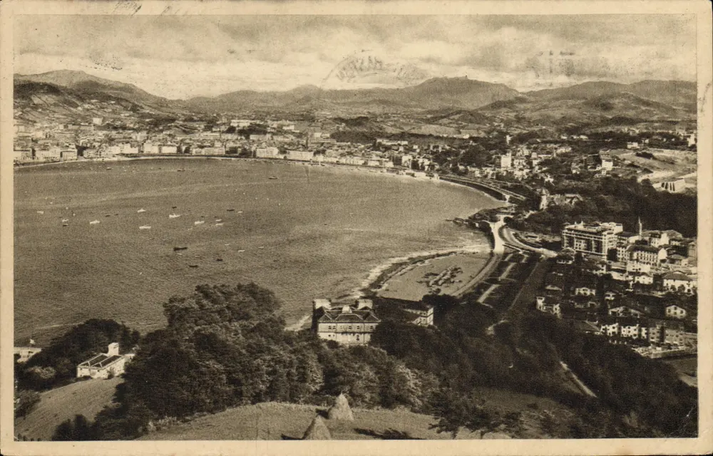 San Sebastián — Vista desde o monte Igueldeo — FOTO GALARZA - Frente