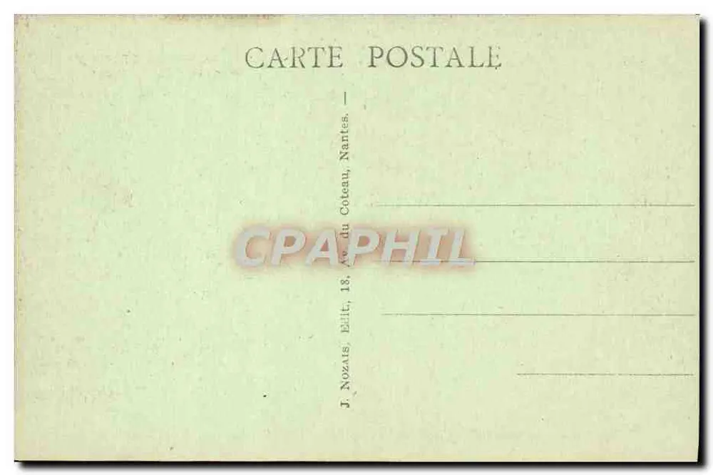 Calvário de Pontchâteau — XIIª Estação — O Golgotha — J. Nozaïs, Nantes - Verso
