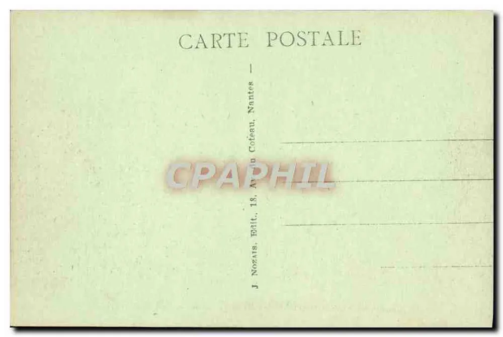 Calvarium von Pontchâteau — 14. Station — Jesus wird seiner Kleidung beraubt — J. Nozais, Nantes - Rückseite