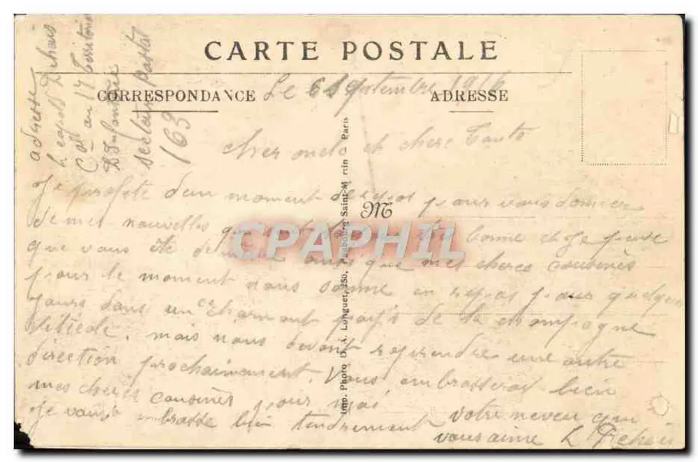 Rilly-la-Montagne — Villa « Les Chênes » — Hervy éditeur - Verso