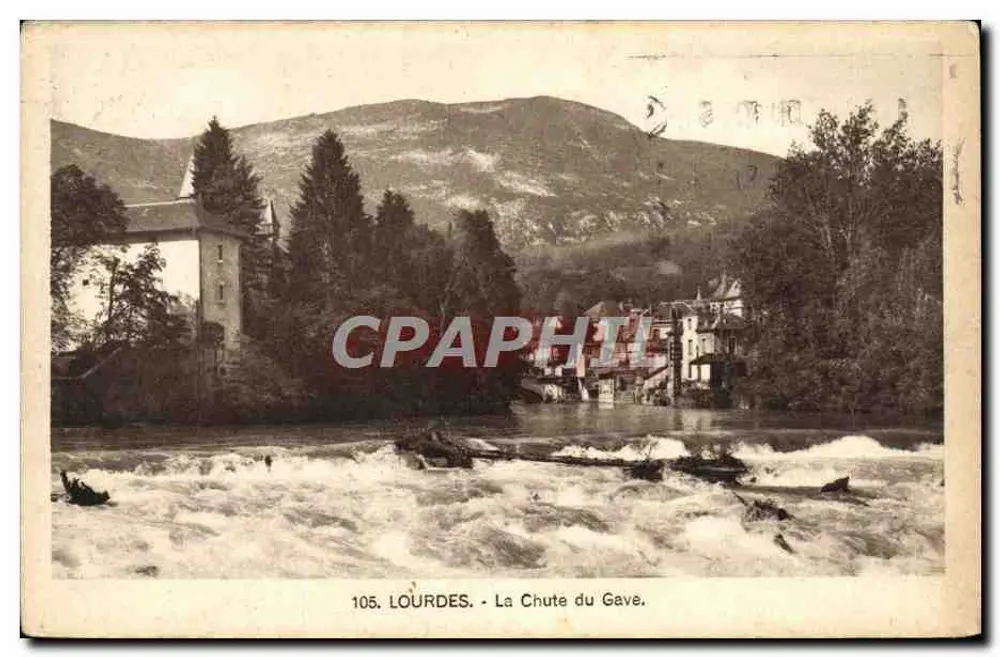 Lourdes - A Queda do Gave — n°105 - Frente